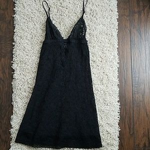 Victoria's Secret Black Lacy Dress